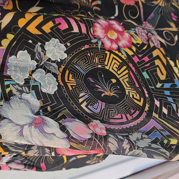 Johnny Was Peace Ruffle Tiered Midi Dress XL - Picture 8 of 11